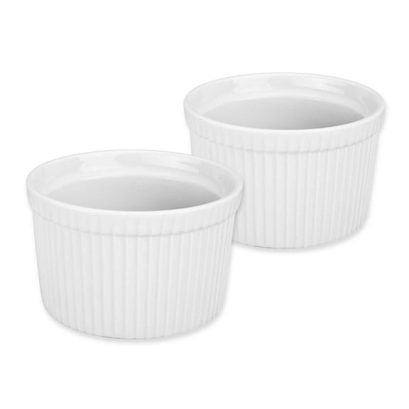 BIA Cordon Bleu White Porcelain 16 ounce Souffle Dish