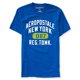 thumbnail image 1 of Camiseta gráfica para hombre Aeropostale No. 087 azul XX-Large, 1 of 2
