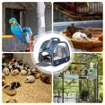 thumbnail image 5 of Bird Carrier Bag Backpack for Parrot WithStrap Portable Small Animal Carrier Outside Travel Cage B, 5 of 5
