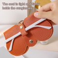 thumbnail image 3 of tasrioml Sunglasses Case Soft Faux Leather Sunglasses Pouch Bag Eyeglass Case Travel Eyewear Holder Portable Slip Bag for Women Men, 3 of 8