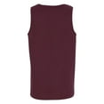 thumbnail image 4 of Gildan Heavy Cotton Men's Tank Top, Comfortable Sleeveless Undershirt, Classic Fit, Maroon, Size-S, 4 of 5