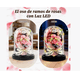 thumbnail image 3 of Flores Artificiales Rosa Eterna Con Oso Color Rosa, 3 of 4