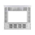 thumbnail image 2 of Maklaine Entertainment Center for TVs up to 75" in White Finish, 2 of 9