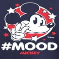 thumbnail image 3 of Disney - Mickey Mouse Hashtag Mood - Youth Long Sleeve Graphic T-Shirt, 3 of 5