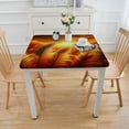 thumbnail image 3 of nygtbtfer Pretty Sunset Pink Flamingo Print Tablecloth  Table Cloth Decorative Fabric Table Cover for Home Kitchen Indoor and Outdoor Dining Table, 3 of 7