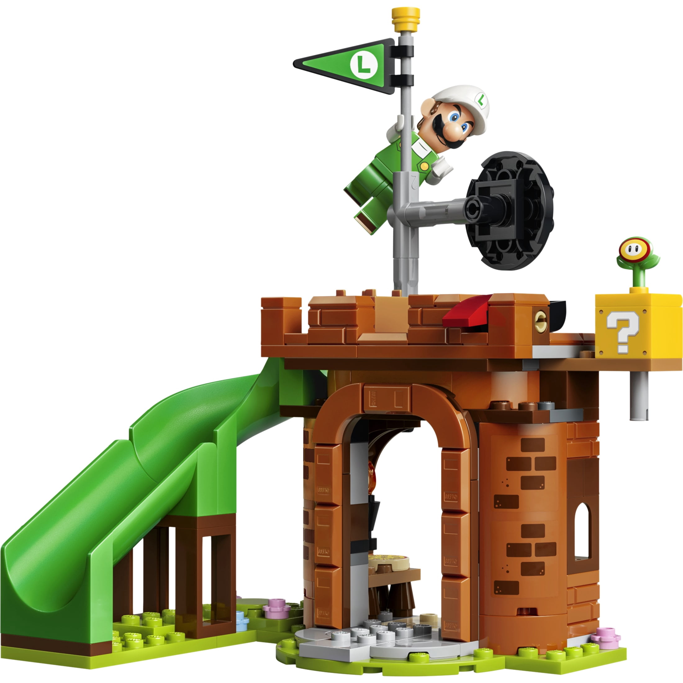 LEGO Super Mario Fire Luigi vs. Koopa Troopa Battle - Building Toy for Boys & Girls, Ages 7+ - Mario Figures & Playset for Pretend Play - Gift for Birthdays - 72061