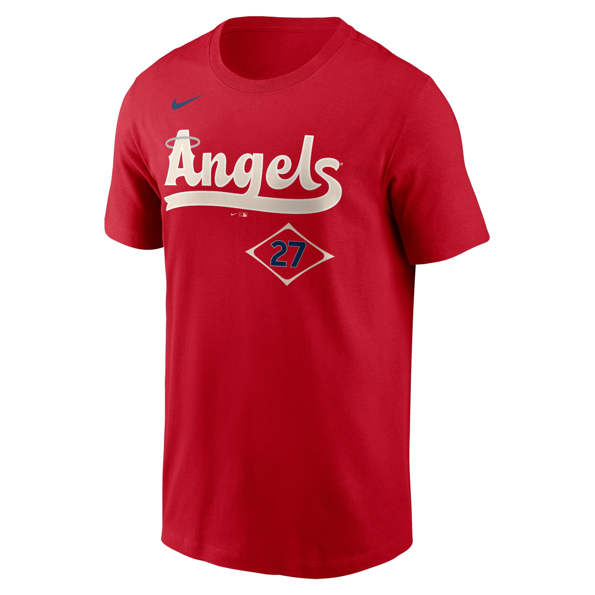 Angels baseball on sale shirts walmart