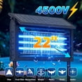 thumbnail image 3 of Solar Bug Zapper Outdoor, 4500V-1 Acre Mosquito & Fly Killer Lamp, Waterproof Insect Control for Garden, Patio, 3 of 12
