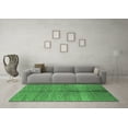 thumbnail image 3 of Ahgly Company Indoor Rectangle Oriental Emerald Green Industrial Area Rugs, 4' x 6', 3 of 4