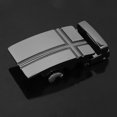 thumbnail image 6 of Metal Ratchet Belt Buckle Automatic Slide Buckle Causal Fit 3.5cm Belt 05, 6 of 8
