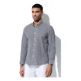 thumbnail image 4 of Camisa Slim Fit Vestir Cuadros Algodón Hombre Casey Kevin, 4 of 7