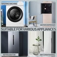 thumbnail image 3 of Appliance Rollers Heavy Duty,Max 32in,Second Generation Extendable Appliance Rollers Mobile Washing Machine Base Easily Move Washing Machines, Dryers, Refrigerators, Furniture (White), 3 of 5