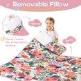 thumbnail image 3 of Pioneer Flower Floral Print Pattern Toddler Nap Mats for Kids Preschool,Sleeping Mat Bag or Kids,Toddler Sleeping Bag,Toddler Nap Mat or Daycare, 3 of 6