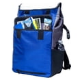thumbnail image 3 of Case-It Laptop Backpack 2.0 with Hide-Away Binder Holder, Fits 13 Inch and Some 15 Inch Laptops, Black (BKP-202-BLK), 3 of 8