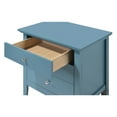 thumbnail image 4 of Glory Furniture Hammond 3 Drawer Nightstand in Teal Blue, 4 of 5