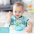 thumbnail image 3 of Bumkins Baby Bibs, SuperBib 3-Pack, Baby & Toddler Ages 6-24 Mos (Feathers & Arrows), 3 of 7