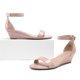 thumbnail image 4 of Sandalias de cuña Ingrid para mujer DREAM PAIRS 4.5 cm color rosa, 4 of 7