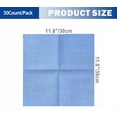 thumbnail image 5 of Gzkjswjs Disposable Dish Cloths Paper Towels, Domestic Cleaning Towels, Multipurpose Quick-Dry Rag Dish Cloths Heavy Duty Handy Wipes for Kitchen 50 Count 30cm x 30cm, 5 of 6