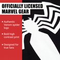 thumbnail image 4 of Marvel Spider-Man Men's Cosplay Hooded T-Shirt Black Venom, 4 of 4