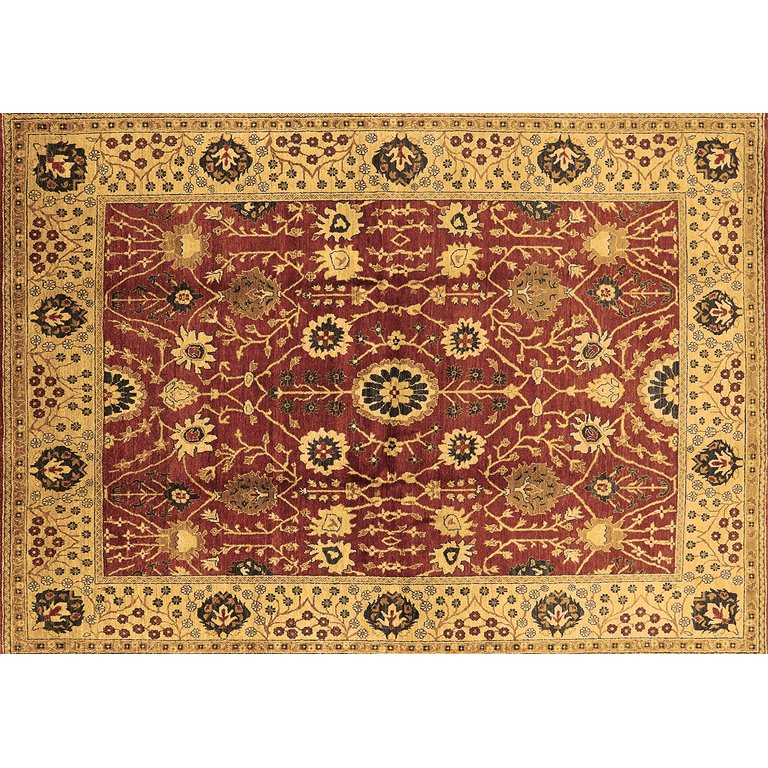 Ahgly Company Indoor Rectangle Oriental Brown Industrial Area Rugs