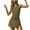 Khaki, variant on biudgviw Womens Tennis Dress Crew Neck Sleeveless Backless Athletic Rompers with Build-in Shorts Drawstring Waist Workout Golf Outfits