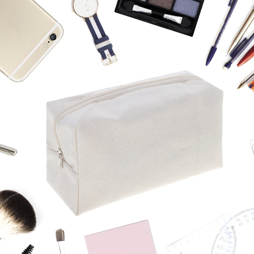100% Cotton Canvas Travel Kit/Makeup Bag