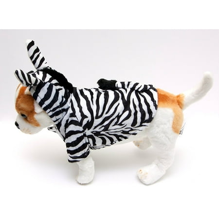 Midlee Zebra Small Dog Costume fits 10