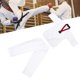 thumbnail image 5 of Uniforme de Taekwondo Uniforme de Taekwondo Modelo a Rayas Poliéster Algodón con Cinturón Ropa de Entrenamiento de Artes Marciales para la Práctica ANGGREK  Otros, 5 of 8