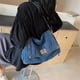 thumbnail image 4 of Bolsos de Hombro de Mezclilla, Bolso de Mezclilla para Mujer, Bolso de Mano de Mezclilla, Bolso de Mano de Gran Capacidad, Moderno, con Correa de Cadena, 4 of 5