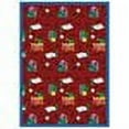 thumbnail image 2 of Bookworm (Spanish) 7'8" x 10'9" Area Rug In Color Red, 2 of 2