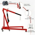 thumbnail image 3 of 4400 Lbs Crane Engine Hoist Folding Engine Cherry Picker Ship Crane Heavy Duty Steel Lift Garage Workshop Auto Repair Foldable Stand 6 Caster Msx 2000Ton, 3 of 9