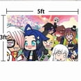 thumbnail image 6 of Gacha Life Birthday Party Supplies Banner Backdrop Background Taspestry Poster Wall Decor, 6 of 6