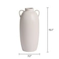 thumbnail image 5 of Better Homes & Gardens Indoor Cream Vase with Handles, 15 inch tall, 5 of 5