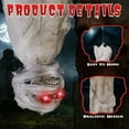 thumbnail image 2 of Ktaxon 3ft Hanging Zombie Animated Halloween Decoration Creepy Mummy Halloween w/ Pre-Recorded Screaming, LED Eyes, 2 of 10
