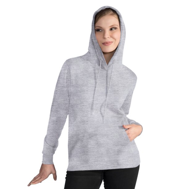 SG - Sudadera lisa con capucha para mujer (Rosa oscuro)