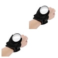 thumbnail image 4 of relayinert Cycling Wrist Mirror Wide Angle Rear View Mirror Cycling Safety Arm Back Mirror Rear Reflector New Rearview Mirrors black 9*8*2.5cm 2Set, 4 of 6