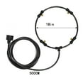thumbnail image 3 of ufehgfjh Outdoor Fan Kit For Patios Misting Hose Cold System Summer Water-Misters Sprayer To Any Outdoor Fan, 3 of 3