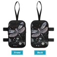 thumbnail image 3 of COEQINE Large Capacity Forearm Crutch Bag for Seniors Beautiful Dragonfly Elbow Crutch Attachment, Zipper Pouch, 2 Pockets, Lightweight, for Walking Cane & Hiking Stick, 3 of 7
