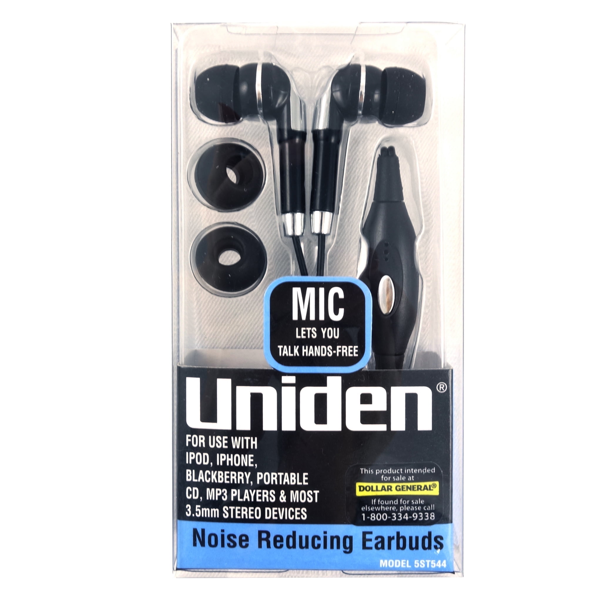 uniden stereo earbuds