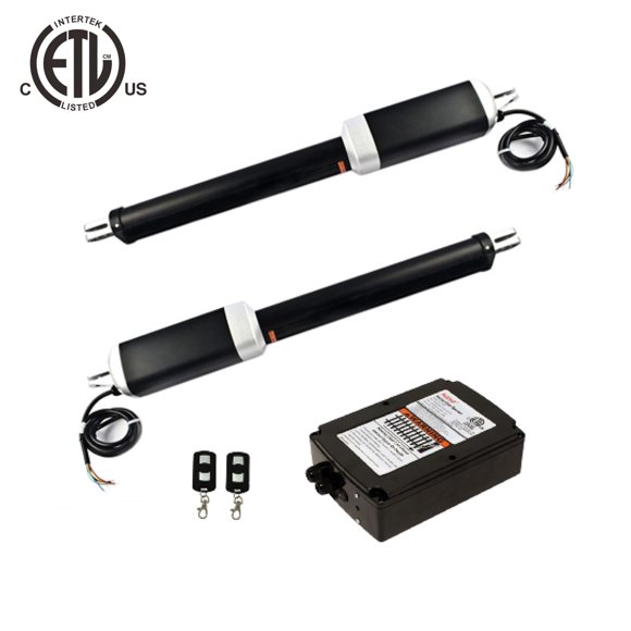ALEKO ETL Listed Dual Basic Kit Gate Opener for Swing Gates up to 950 lb