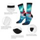 thumbnail image 4 of Balery Aurora Borealis Village Calcetas Largas con Estampado para Hombre y Mujer – Suaves y Transpirables, Talla Única (US 5-11), 4 of 6