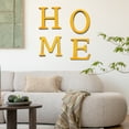 thumbnail image 6 of Uxcell 7.87 Inch 3D Acrylic Alphabet Mirror Wall Stickers Letter Z Self Adhesive Letter Sign for Home Decoration Light Gold, 6 of 7