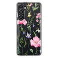 thumbnail image 1 of MUNDAZE Samsung Galaxy S23 Shockproof Clear Hybrid Protective Phone Case Spring Pastel Wild Flowers Summer Classy Elegant Cover, 1 of 5