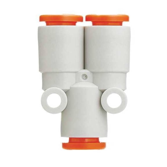 Smc Union Y,1/2",Tube,Polybutylene KQ2U13-00A