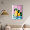 thumbnail image 3 of Lemon Grove Lines Shadowbox Print Summer Art Prints by Art Remedy, White Frame, 24 x 36, 3 of 7