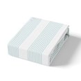 thumbnail image 4 of Erosebridal Housse de Couette à Rayures Modernes pour Ados Simple, Housse de Couette Géométrie Abstraite Simple, Bleu, Réversible 2 Pcs (Sans Couette), 4 of 7