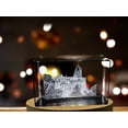 thumbnail image 6 of Bran Castle 3D Engraved Crystal Keepsake Souvenir, 6 of 7
