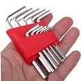 thumbnail image 2 of Typpkmm 5/8/ Metric Allen Wrench with Set Inch Wrench L Wrench Keys Size 11 Pcs, 2 of 7