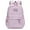 Light Purple, variant on TBWNWG Students Backpack Lightweight School Bag for Students Travel Study Everyday Use Comfortable Student Bookbag With Design