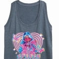 thumbnail image 3 of LOL OMG! Fashion Dolls - Splash Beauty w/ Butterflies & Hearts - Women's Racerback Tank Top, 3 of 5